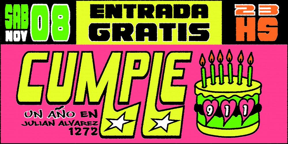 CUMPLE 911